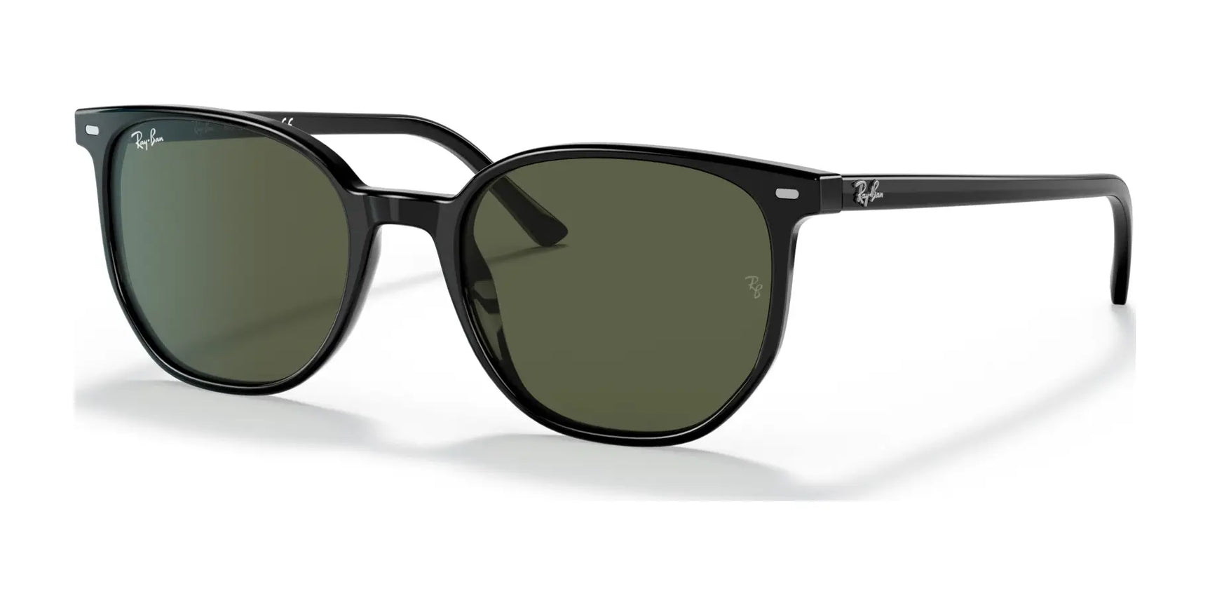 Ray-Ban ELLIOT RB2197 Sunglasses Black / G-15 Green