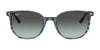 Ray-Ban ELLIOT RB2197F Sunglasses | Size 54 / Black №901/48 / Black (Polarized) (3P 11.40%)