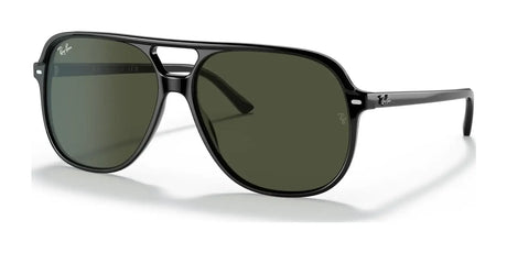 Ray-Ban BILL RB2198 Sunglasses Black / G-15 Green