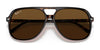 Ray-Ban BILL RB2198 Sunglasses / Havana On Transparent Brown №129251 / Light Brown Gradient (2N 30.5%) / Size 56