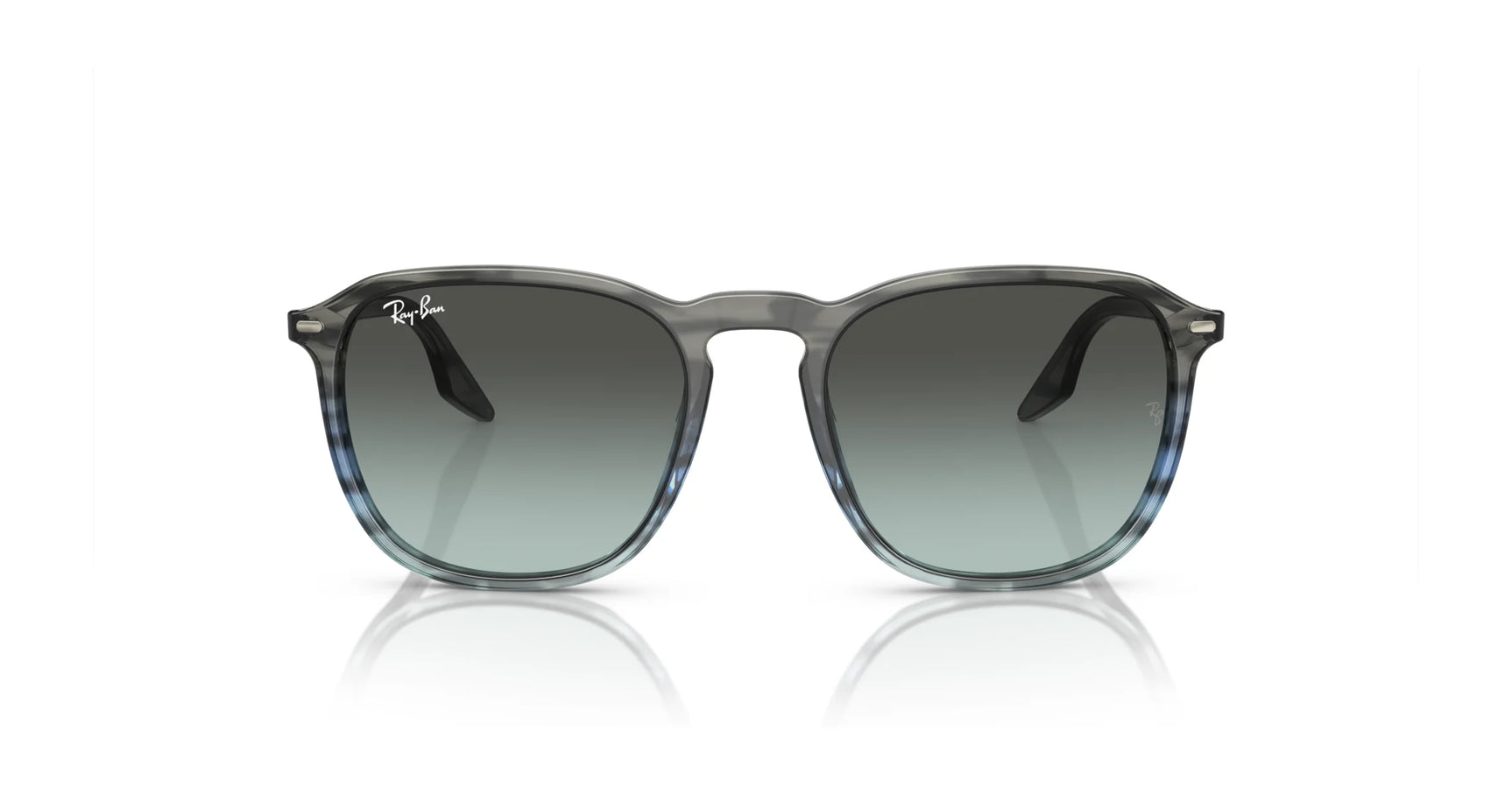 Ray-Ban RB2203 sunglasses feature luxury frames with a square design, UV-blocking lenses, and the iconic brand logo on the top left lens.