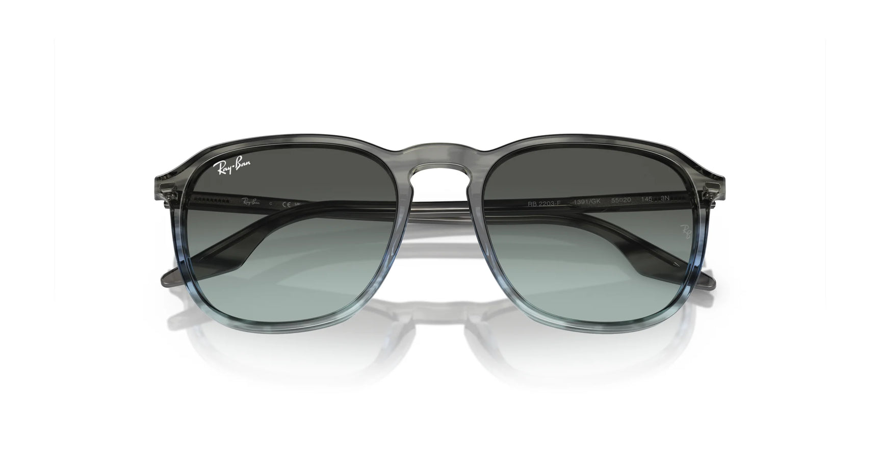 Ray-Ban RB2203F Sunglasses | Size 55