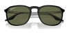 Ray-Ban RB2203F Sunglasses | Size 55 / Black №901/32 / Clear/Grey (2N 33.3%)