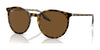 Ray-Ban RB2204 Sunglasses / Havana On Transparent №139357 / Brown (Polarized) (3P 11.9%) / Size 51