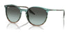 Ray-Ban RB2204 Sunglasses / Striped Blue & Green №1394GK / Blue Vintage (3N 13.8%) / Size 51