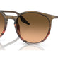 Striped Brown & Red №13953B