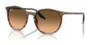 Ray-Ban RB2204 Sunglasses / Striped Brown & Red №13953B / Pink/Black (2N 27.6%) / Size 51