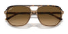 Ray-Ban BILL ONE RB2205 Sunglasses / Black №901/31 / Green (3N 13.2%) / Size 57