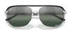 Ray-Ban BILL ONE RB2205 Sunglasses / Black №901/31 / Green (3N 13.2%) / Size 57