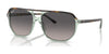 Ray-Ban BILL ONE RB2205 Sunglasses / Havana On Transparent Green №1376M3 / Grey (Polarized) (2P 18.01%) / Size 57