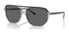Ray-Ban BILL ONE RB2205 Sunglasses / Dark Grey On Transparent Grey №1396B1 / Dark Grey (3N 15.30%) / Size 57