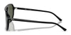 Ray-Ban BILL ONE RB2205 Sunglasses / Black №901/31 / Green (3N 13.2%) / Size 57