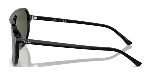 Ray-Ban BILL ONE RB2205 Sunglasses / Black №901/31 / Green (3N 13.2%) / Size 57