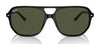 Ray-Ban BILL ONE RB2205 Sunglasses / Black №901/31 / Green (3N 13.2%) / Size 57
