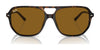 Ray-Ban BILL ONE RB2205 Sunglasses / Black №901/31 / Green (3N 13.2%) / Size 57