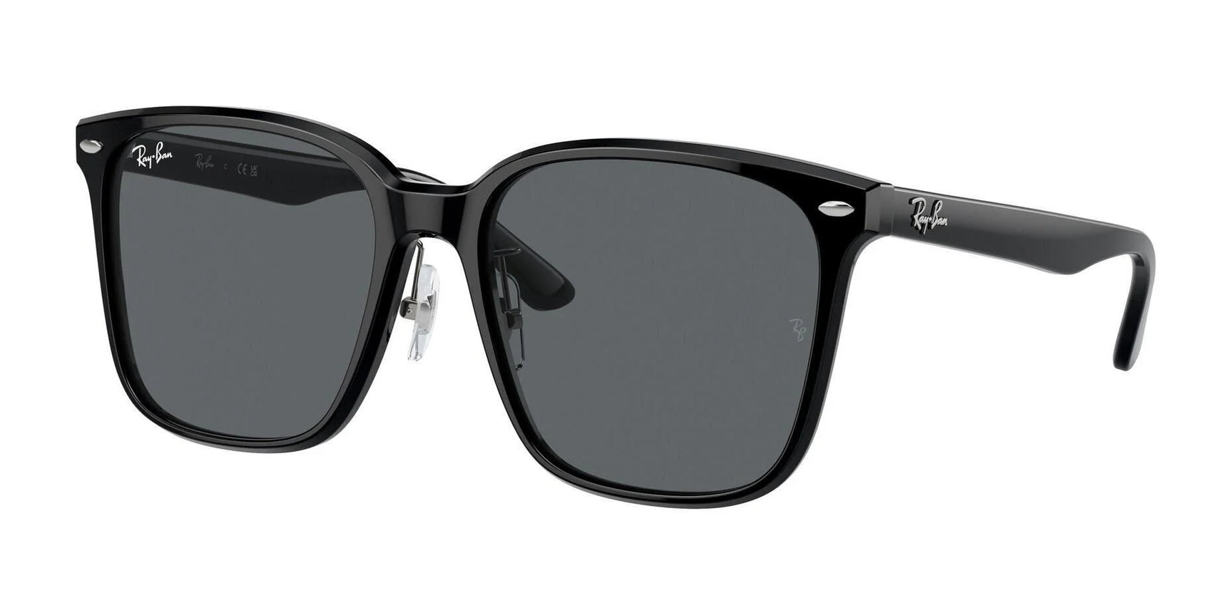 Ray-Ban RB2206D Sunglasses Black / Dark Grey