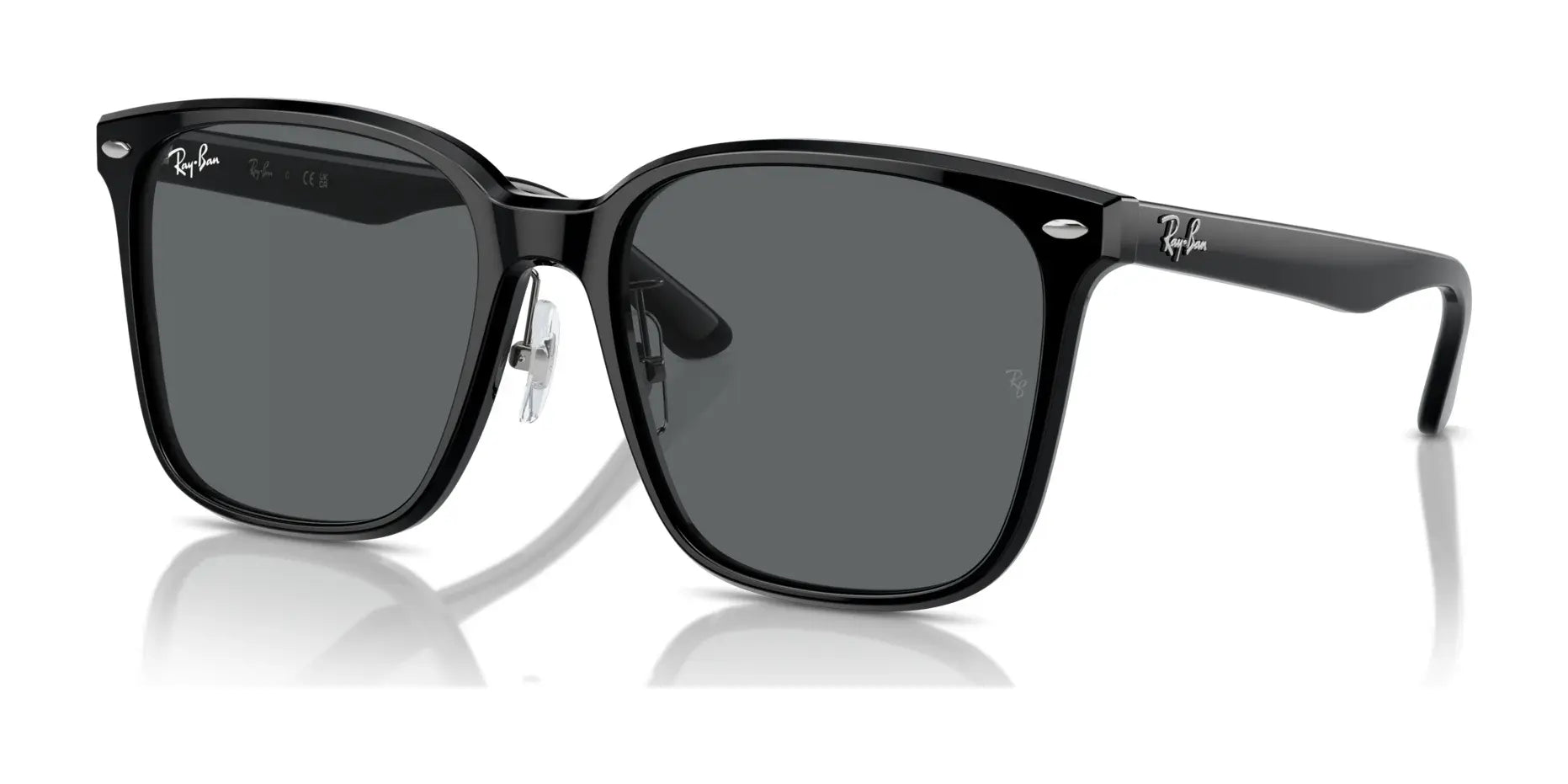 Ray-Ban RB2206D Sunglasses Black / Dark Grey