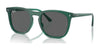 Ray-Ban RB2210 Sunglasses | Size 53 / Transparent Green №6615B1 / Dark Grey (3N 15.30%)
