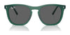 Ray-Ban RB2210 Sunglasses | Size 53 / Black №901/31 / Green (3N 13.2%)