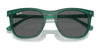 Ray-Ban RB2210 Sunglasses | Size 53 / Black №901/31 / Green (3N 13.2%)