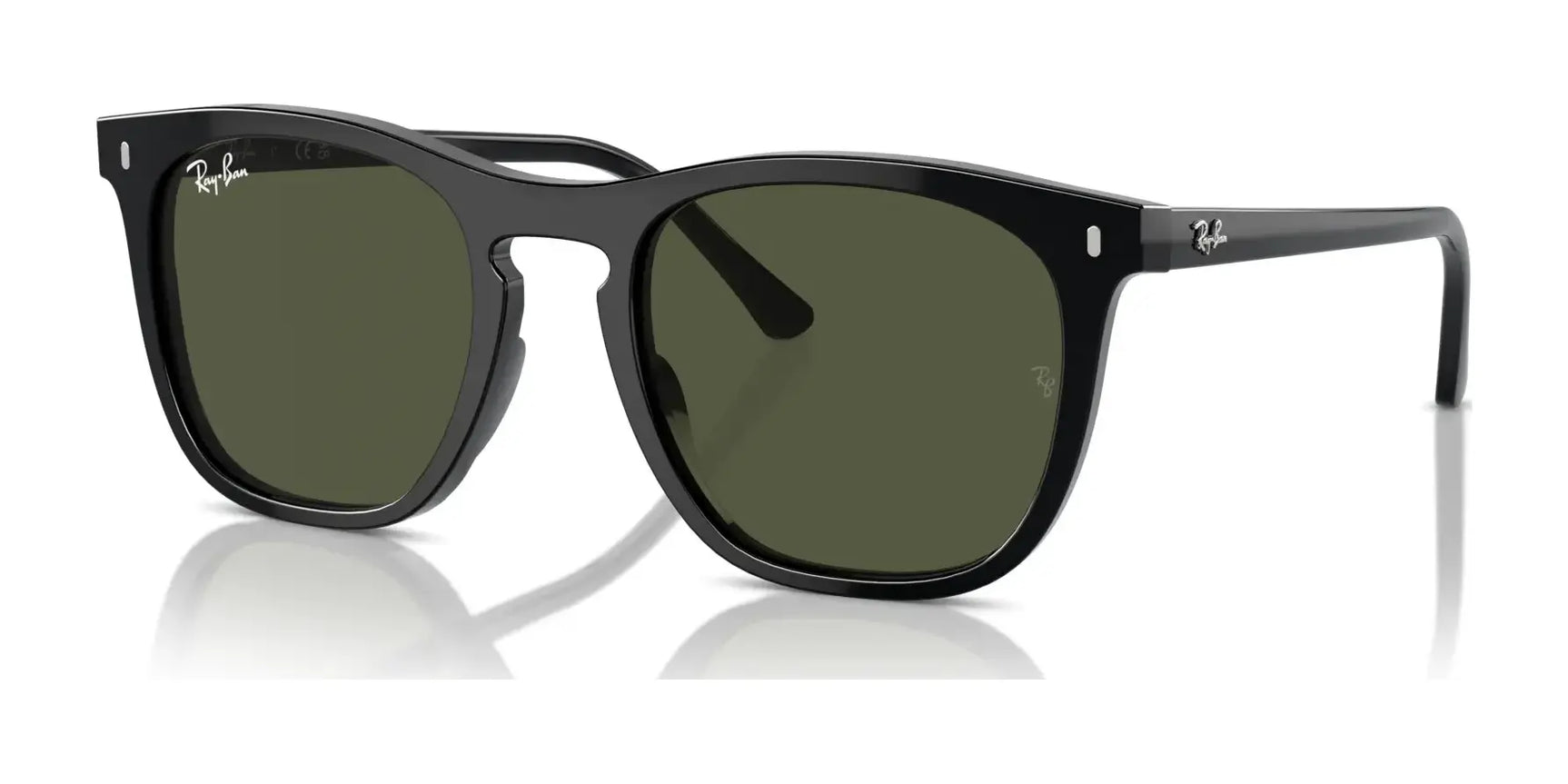 Ray-Ban RB2210 Sunglasses Black / Green