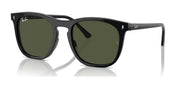 Ray-Ban RB2210 Sunglasses | Size 53 / Black №901/31 / Green (3N 13.2%)
