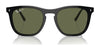 Ray-Ban RB2210 Sunglasses | Size 53 / Black №901/31 / Green (3N 13.2%)