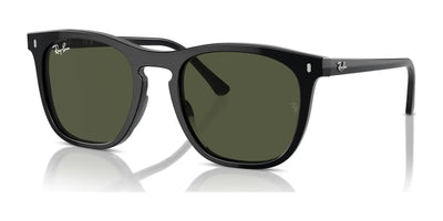 Ray-Ban RB2210F Sunglasses Black / Green
