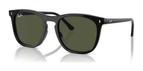 Ray-Ban RB2210F Sunglasses Black / Green