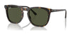 Ray-Ban RB2210F Sunglasses | Size 53 / Havana №902/31 / Green (3N 13.2%)
