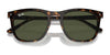 Ray-Ban RB2210F Sunglasses | Size 53 / Black №901/31 / Green (3N 13.2%)