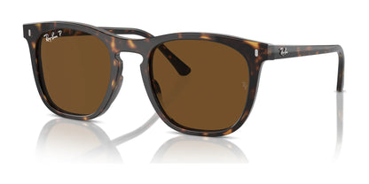 Ray-Ban RB2210F Sunglasses Havana / Brown (Polarized)