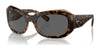 Ray-Ban BEATE RB2212 Sunglasses | Size 56 / Havana On Transparent Brown №1292B1 / Dark Grey (3N 15.30%)
