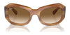 Ray-Ban BEATE RB2212 Sunglasses | Size 56 / Black №901/31 / Green (3N 13.2%)