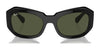 Ray-Ban BEATE RB2212 Sunglasses | Size 56 / Black №901/31 / Green (3N 13.2%)