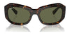 Ray-Ban BEATE RB2212 Sunglasses | Size 56 / Black №901/31 / Green (3N 13.2%)