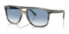 Ray-Ban RB2213 Sunglasses / Grey Havana №14243F / Clear Gradient Blue (2N 29.9%) / Size 55