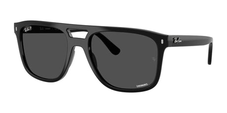 Ray-Ban RB2213CH Sunglasses Black / Dark Grey (Polarized)