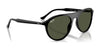 Ray-Ban RB2215 Sunglasses / Black №901/31 / Green (3N 13.2%) / Size 56