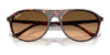 Ray-Ban RB2215F Sunglasses | Size 56 / Black №901/31 / Green (3N 13.2%)