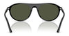 Ray-Ban RB2215F Sunglasses | Size 56 / Black №901/31 / Green (3N 13.2%)