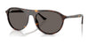 Ray-Ban RB2215F Sunglasses | Size 56 / Havana №902/B1 / Dark Grey (3N 15.30%)