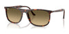 Ray-Ban RB2216F Sunglasses | Size 58 / Havana Red Turtle №14290A / Brown Vintage Gradient Black (3N 14%)