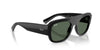 Ray-Ban RB2218 Sunglasses | Size 55 / Black №667771 / Dark Green (3N 14.3%)