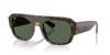Ray-Ban RB2218 Sunglasses | Size 55 / Havana №679071 / Green (3N 14.3%)