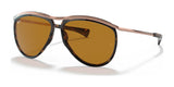 Ray-Ban OLYMPIAN AVIATOR RB2219 Sunglasses Havana / B-15 Brown