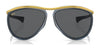 Ray-Ban OLYMPIAN AVIATOR RB2219 Sunglasses | Size 59 / Transparent Blue №1370B1 / New Color  №1370B1 (3N 12%)