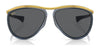 Ray-Ban OLYMPIAN AVIATOR RB2219 Sunglasses | Size 59 / Transparent Blue №1370B1 / New Color  №1370B1 (3N 12%)