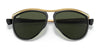 Ray-Ban OLYMPIAN AVIATOR RB2219 Sunglasses | Size 59 / Transparent Blue №1370B1 / New Color  №1370B1 (3N 12%)