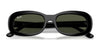 Ray-Ban RB2221 Sunglasses / Black №901/31 / Green (3N 13.2%) / Size 53